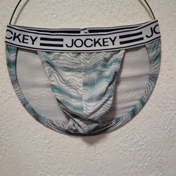 2 Pieces Jockey Microfiber Active Men’s Sport Brief Size Large  multicoloured - Picture 3 of 12